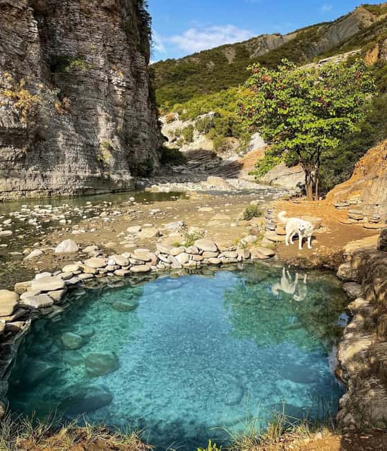 A Day in Permet: Swim in Thermal Baths and Langarica Canyon - What the $90 price really covers