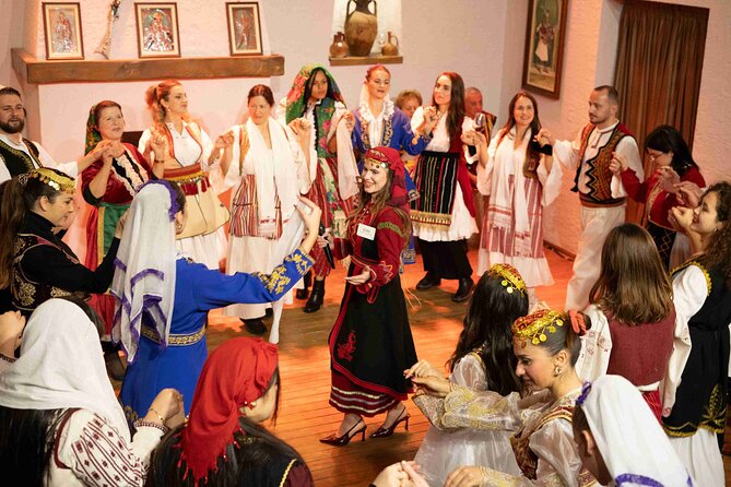 Albanian Night Show: Traditional Music, Dance & Dinner in Tirana - Putting on Albanian traditional clothing