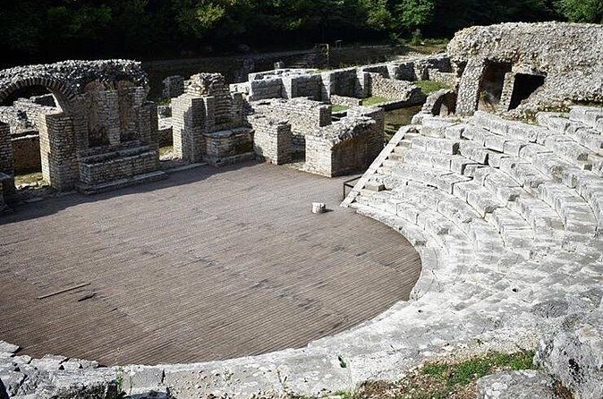 Ancient city of Buthrotum, Ksamil - Lekuresi Castle for a final viewpoint