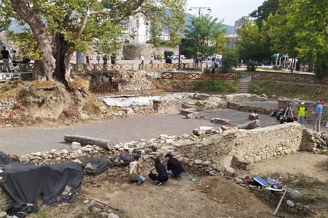 Berat, Durres, Elbasan in one Day - Religious Harmony in Albania - Durrës begins with Roman walls and the sea