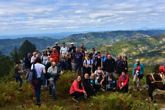 Berat Hiking Off Road picnic lunch in Tomori Holy Mount - Returning through Qafe Dardhe