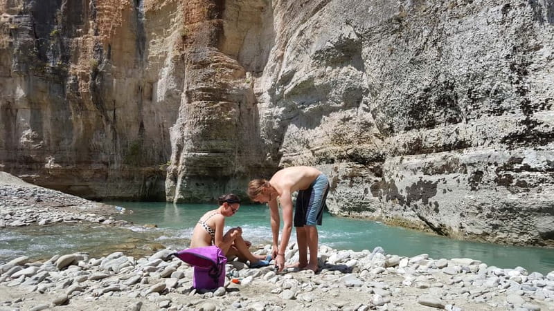 Berat: Osum Canyon and Bogove Waterfall Tour - The picnic and local food stop