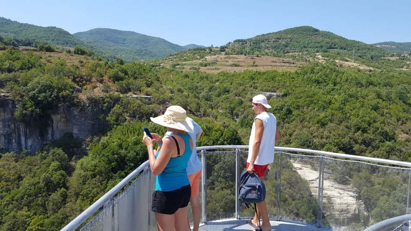 Berat: Osum Canyon and Bogove Waterfall Tour - The short walk to Bogove Waterfall