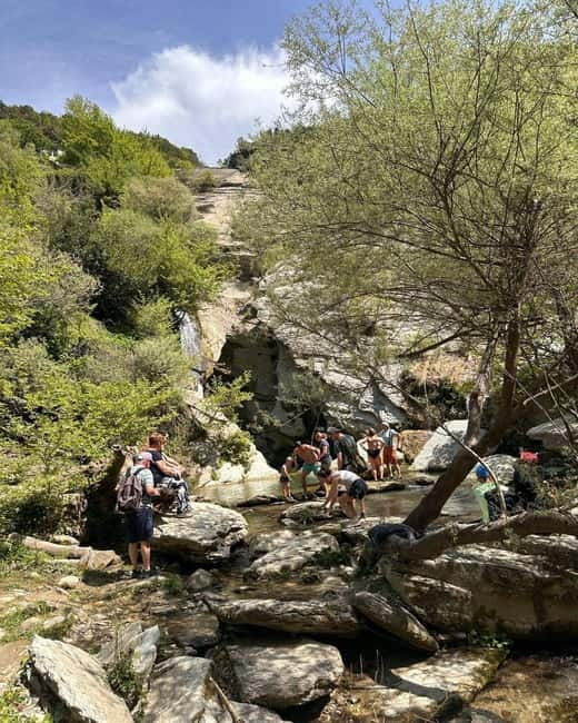 Berat: Osumi Canyon, Bogova Waterfall, & Rakia Village Tour - Walking and swimming through Osumi Canyon