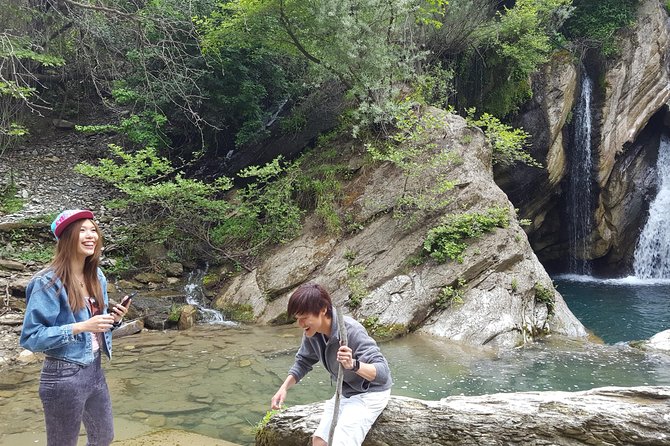 Berat to Bogove's Splendor: Waterfall Adventure & Wine Tasting - The forest walk to Bogova Waterfall