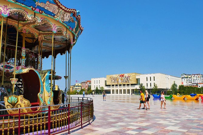 Best of Local Food & City Tour of Tirana - Food & Drinks Included - The main boulevard, Pyramid, and communist-era architecture