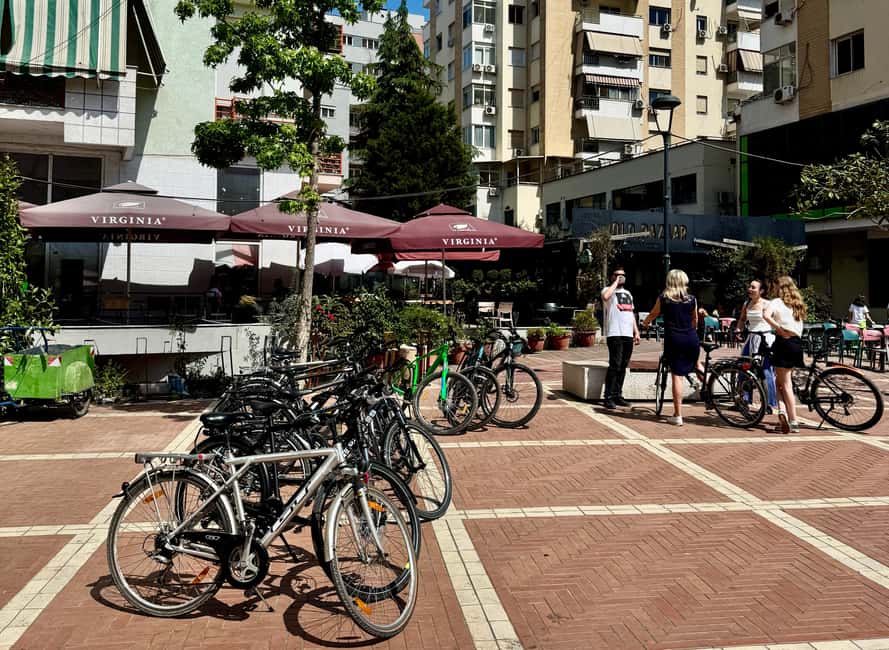 Bike or E-Bike rental Tirana a Self Guided Bike Tour - Following Heritage Routes, Park Paths, and Local Suggestions