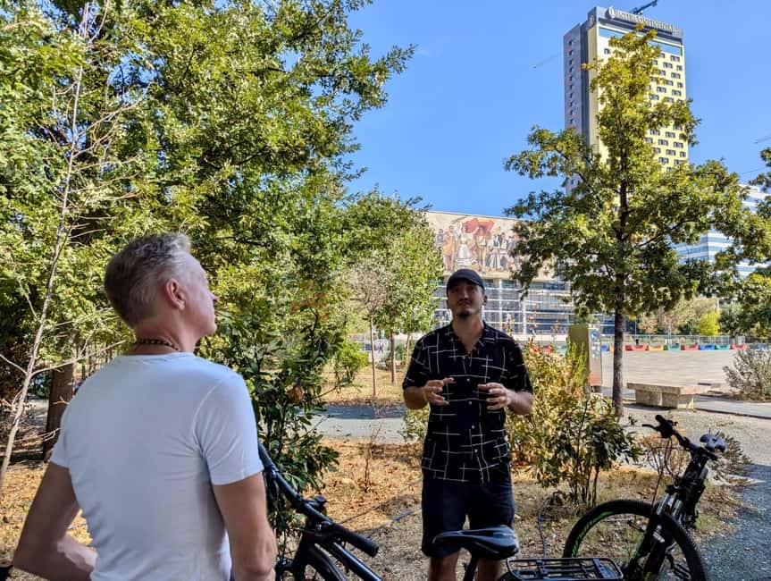 Bike or E-Bike Tour Tirana : Highlights & Grand Park Guided - The Pyramid, Mother Teresa Square, and Bunk’Art 2