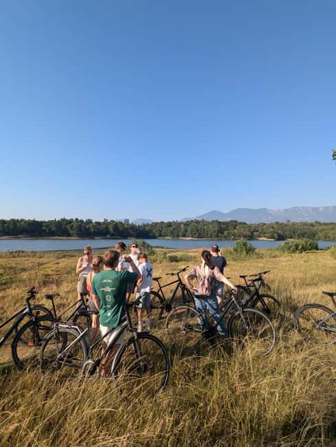 Bike Tour Tirana Highlights - The Pyramid, a symbol of changing Tirana