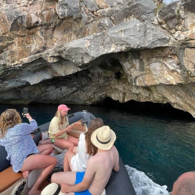 Blue Gem Cave Speedboat Tour Vlore - Grama Bay, the day’s main reward