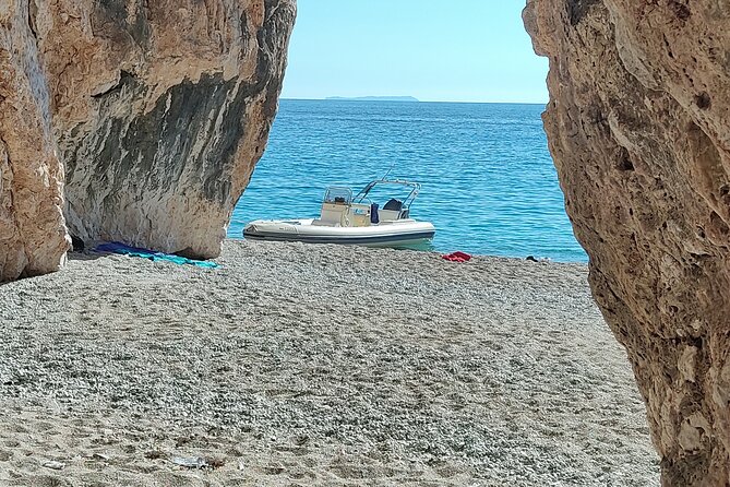 Boat trip to the National Park and Grama Bay - Blue Cave and a social swim stop