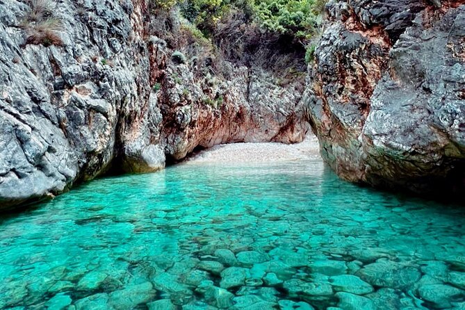 Boat trip to the National Park and Grama Bay - Two hours at Grama Bay