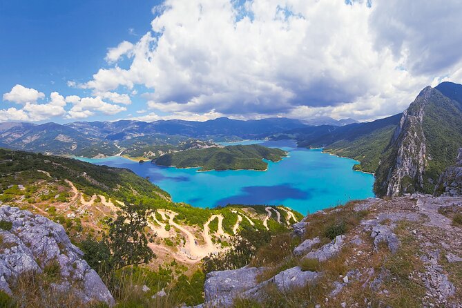 Bovilla Lake And Gamti Mountain Hiking Day Trip From Tirana - The swim happens below the dam