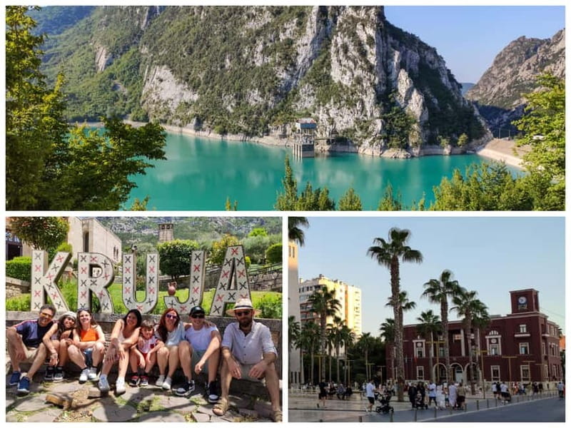 "Bovilla Lake, Kruja Castle & Durrës City Day Trip" - Kruja Castle gives the history a physical setting
