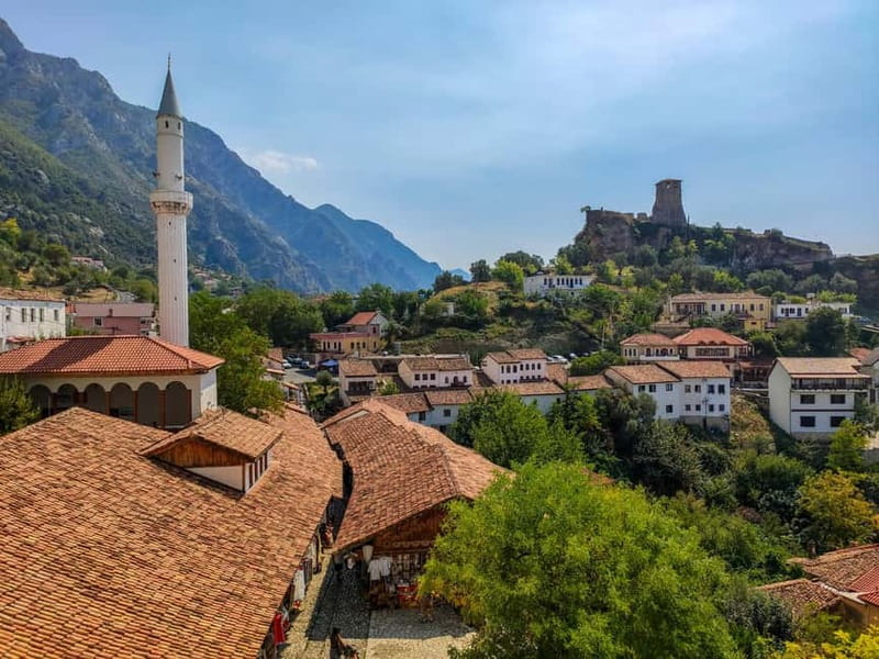 "Bovilla Lake, Kruja Castle & Durrës City Day Trip" - Durrës brings Roman ruins into the afternoon