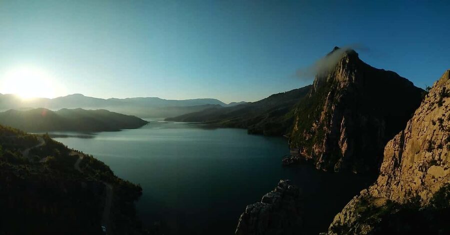 Bovilla Lake Serenity: Day Hike from Durres/Golem - The viewpoint and Bovilla’s best scenery