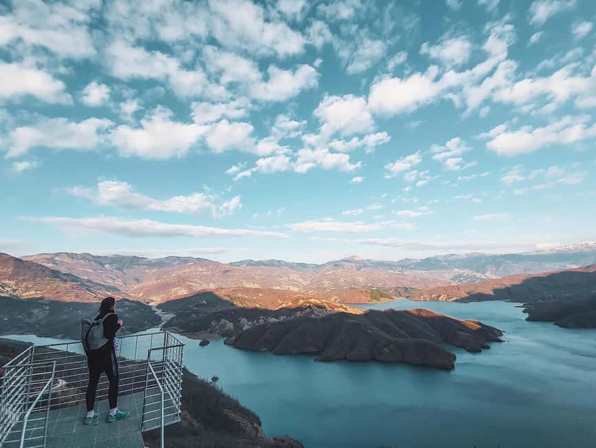 Bovilla Lake Serenity: Day Hike from Durres/Golem - The trail toward Bovilla Lake