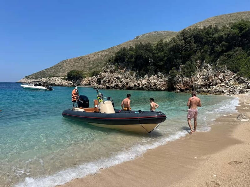 Bristan Bay Speedboat Tour Vlore - Dafina Bay gives you room to slow down