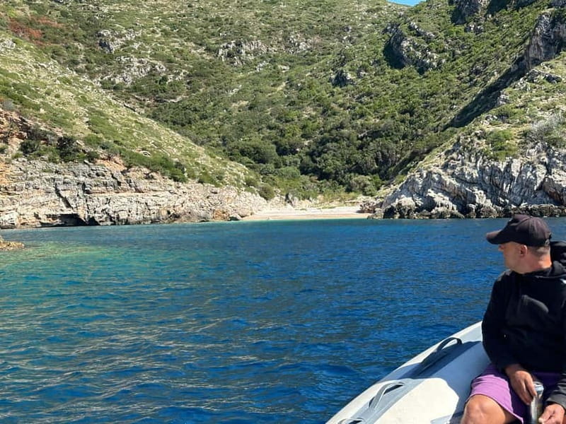 Bristan Bay Speedboat Tour Vlore - Three Little Beaches and a short walk