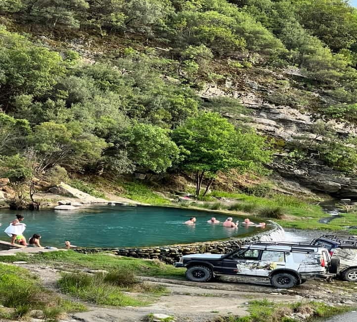 Canyon Exploration and River Hiking of Langarica Canyon - Benja’s sulfur springs make the outing more than a hike