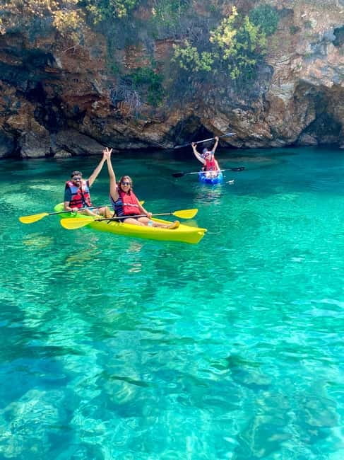 Caves of Porto Palermo: Kayak/SUP Tour with Castle Sea View - Starting beside Porto Palermo Castle
