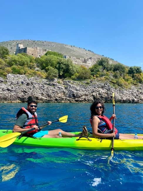 Caves of Porto Palermo: Kayak/SUP Tour with Castle Sea View - The first paddle along the emerald coast