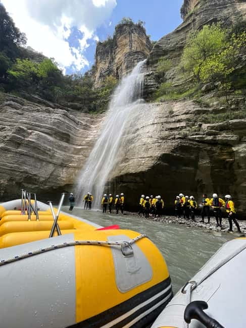Çorovoda: Osumi Canyon Rafting/River Tubing Tour - The Cathedral of the Canyon comes first