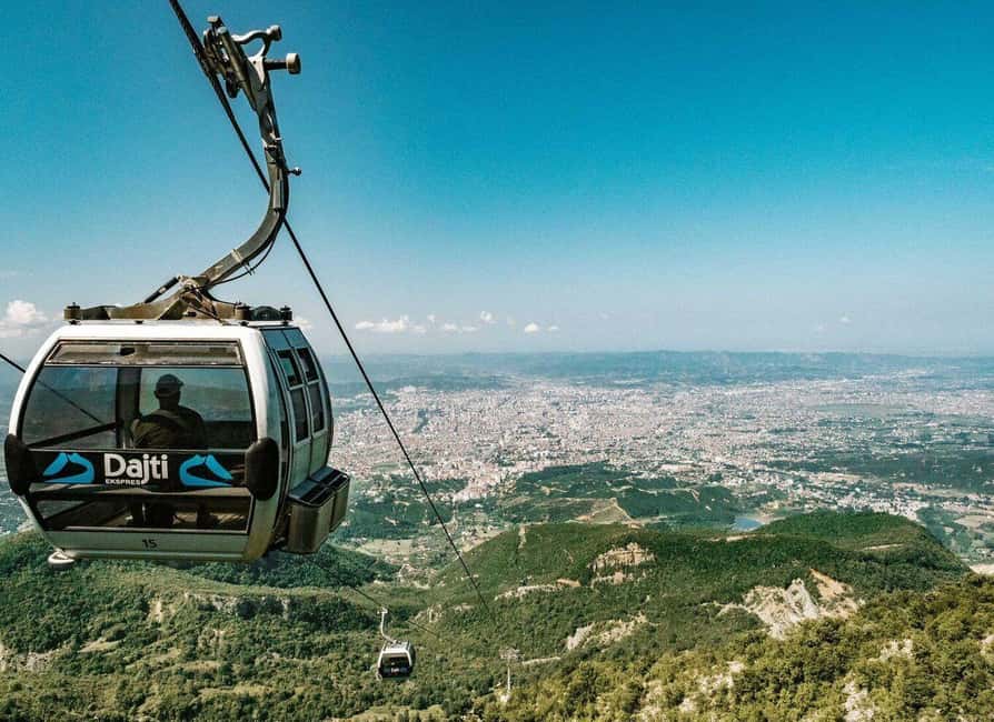 Dajti Cable Car & Tirana city tour from Durres/Golem - A compact walk through Tirana’s center