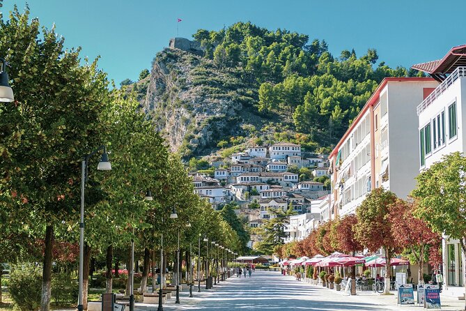 Day tour of Berat UNESCO city , castle and Belshi Lake - A seven-generation family house turned restaurant