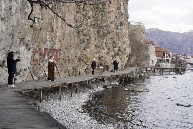 Day tour of Ohrid & St. Naum, N Macedonia from Tirana - St. Naum Monastery and the southern end of the lake
