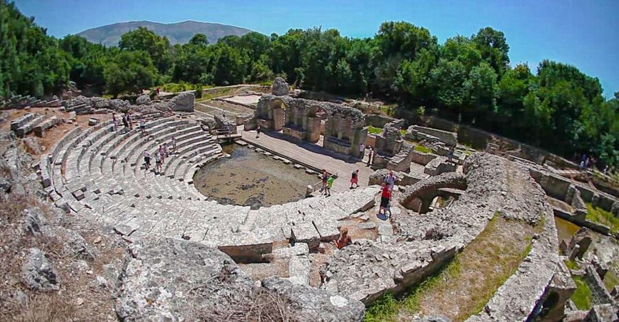 Day Trip to Saranda and Butrint National Park from Corfu - A scenic 20-kilometer ride along Albania’s southern coast