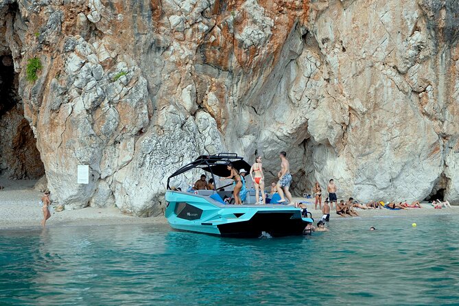 Dhermi: Boat tour of the coast to Filikuri beach - Filikuri Beach: the final 45-minute swim