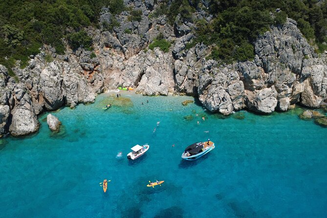 Dhermi: Boat tour of the coast to Filikuri beach - Starting in Dhërmi and setting out along the coast