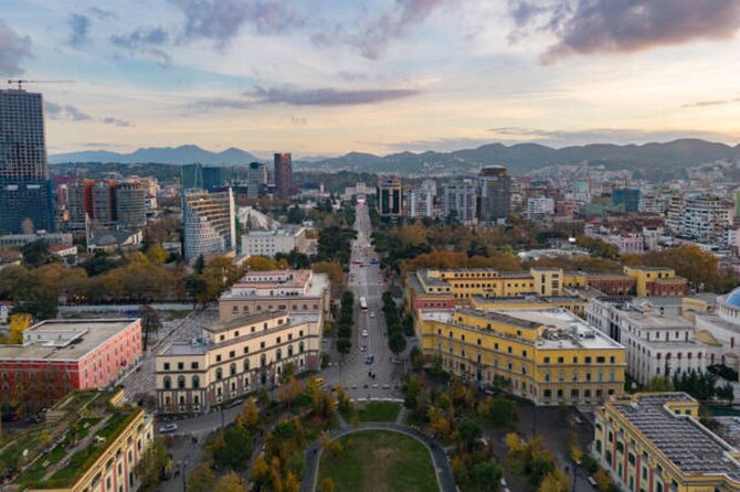 Durres/Golem: Tirana City and Dajti Mountain Cable Car Tour - The Pyramid and Tirana’s changing identity