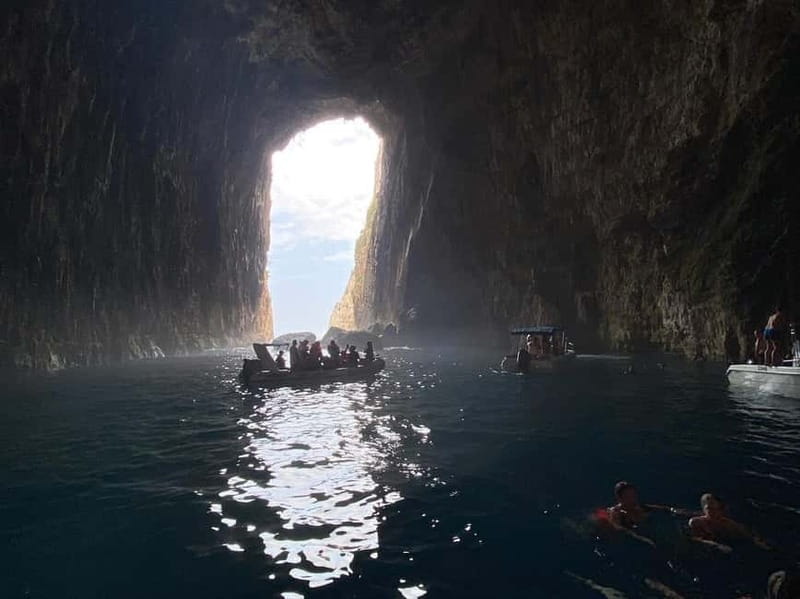 Durres & Tirana: Speed Boat Trip to Sazan, Karaburun & Cave - Haxhi Ali Cave and the sea conditions that matter