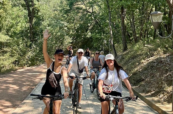 Electric E-Bike Tour Tirana: Highlights, Sights & Grand Park - Modern art, Byzantine walls, and the national stadium