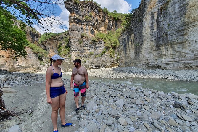 From Berat: Osum Canyon and Bogove Waterfall - Walking through Bogove Park to the waterfall