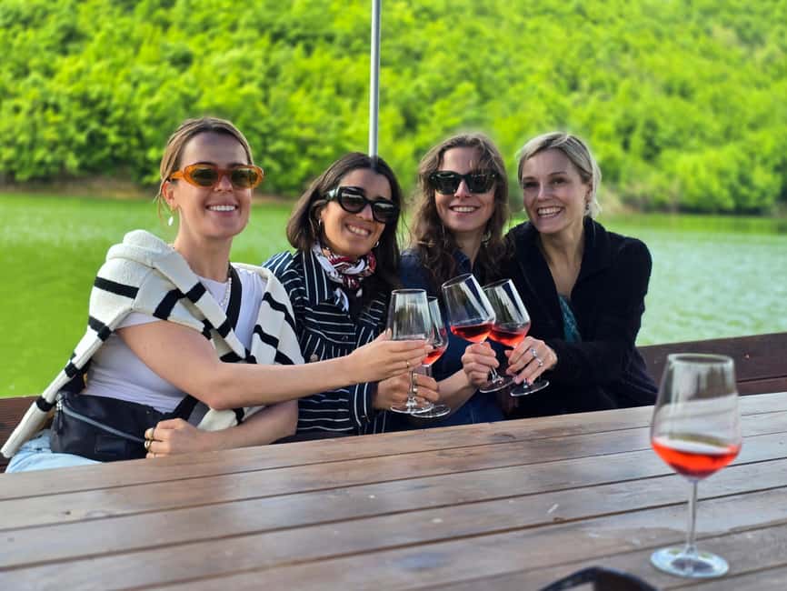From Durrës: Albanian Wine Tasting with Vineyard & Boat Tour - Walking Through Albanian Wine Country