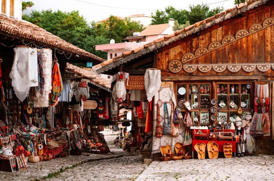 From Durres & Golem: Kruja Castle, Old Bazaar - Entering Kruja Castle and Skanderbeg’s Museum