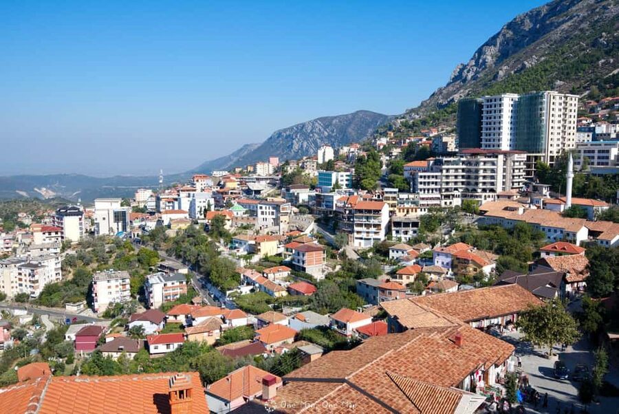 From Durres & Golem: Kruja Castle, Old Bazaar - The guides and the feel of the day