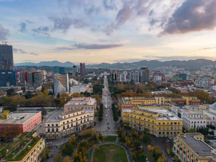 From Durres/Golem: Tirana City Tour and Dajt Cable Car - Two Hours on Dajti Mountain