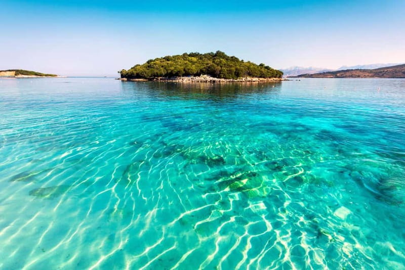 From Durres/Golem/Tirana: Saranda, Ksamil, Blue Eye Day Tour - The Blue Eye: Albania’s cold turquoise spring