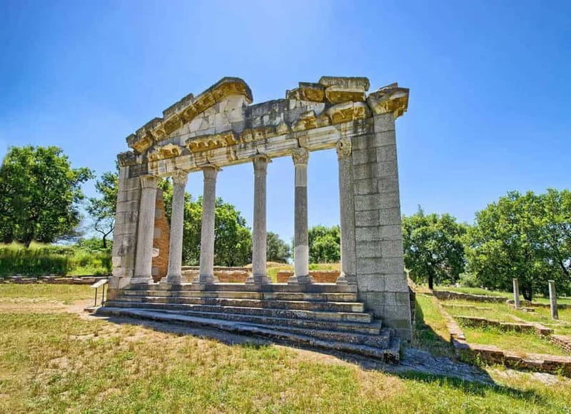 From Durres: Karavasta Lagoon & Apolonia Ancient City Tour - Karavasta Lagoon by boat