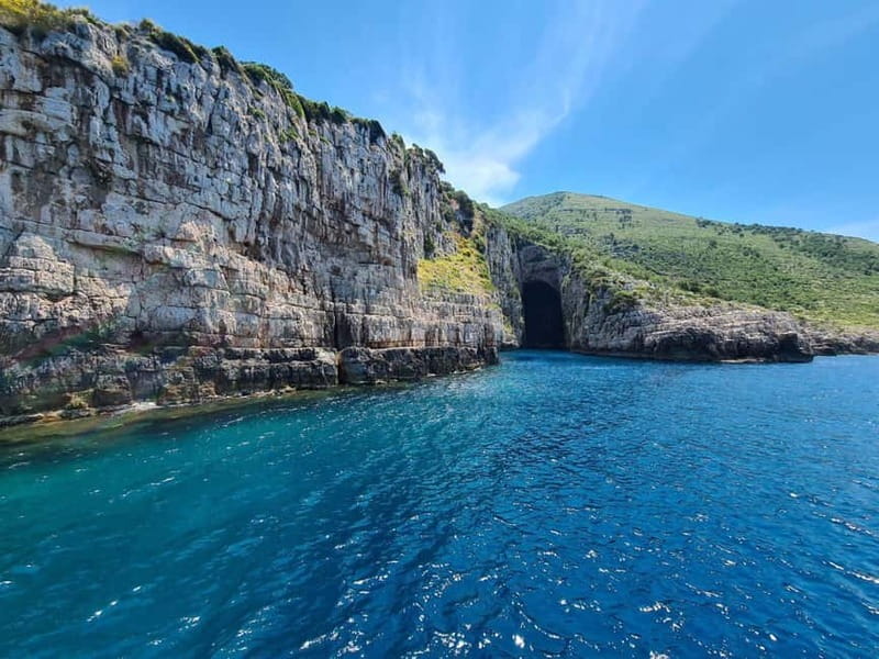 From Durres: Speed Boat to Sazan Island, Cave & Karaburun - Haxhi Ali Cave by boat only