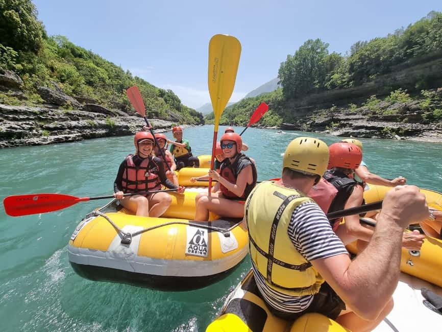From Permet: Vjosa River Rafting and Benja Thermal Baths - Safety, comfort, and the guide factor