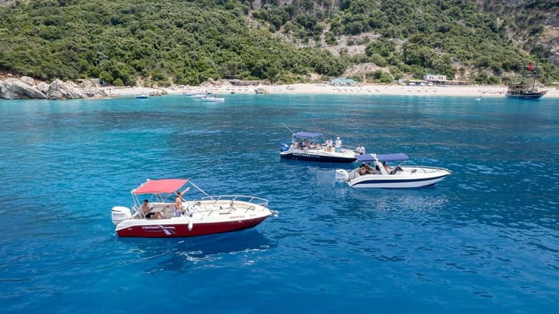 From Saranda, Boat tour to Krorëza,Kakome, and Turtle Cave. - Kroreza Beach, the Main Three-Hour Stop
