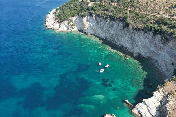 From Sarandë Boat Tour to Kroreza Beach with Snorkeling - Five short stops before Kroreza