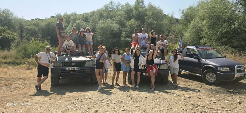 From Sarandë: Off-Road 4x4 Safari Tour with Lunch - Starting at Sarandë Port and seeing the city from the road