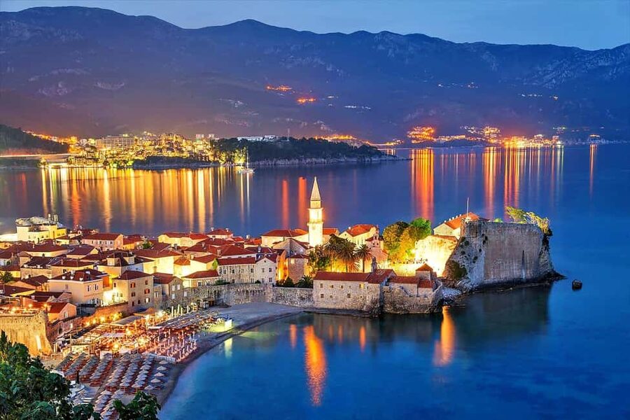 From Tirana: 2-Day Montenegro & Dubrovnik Private Tour - Budva and the view of Sveti Stefan