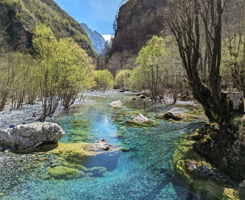 From: Tirana and Shkoder: Theth & Blue Eye Full Day Tour. - Qafa e Thores, the high pass at 1,700 meters